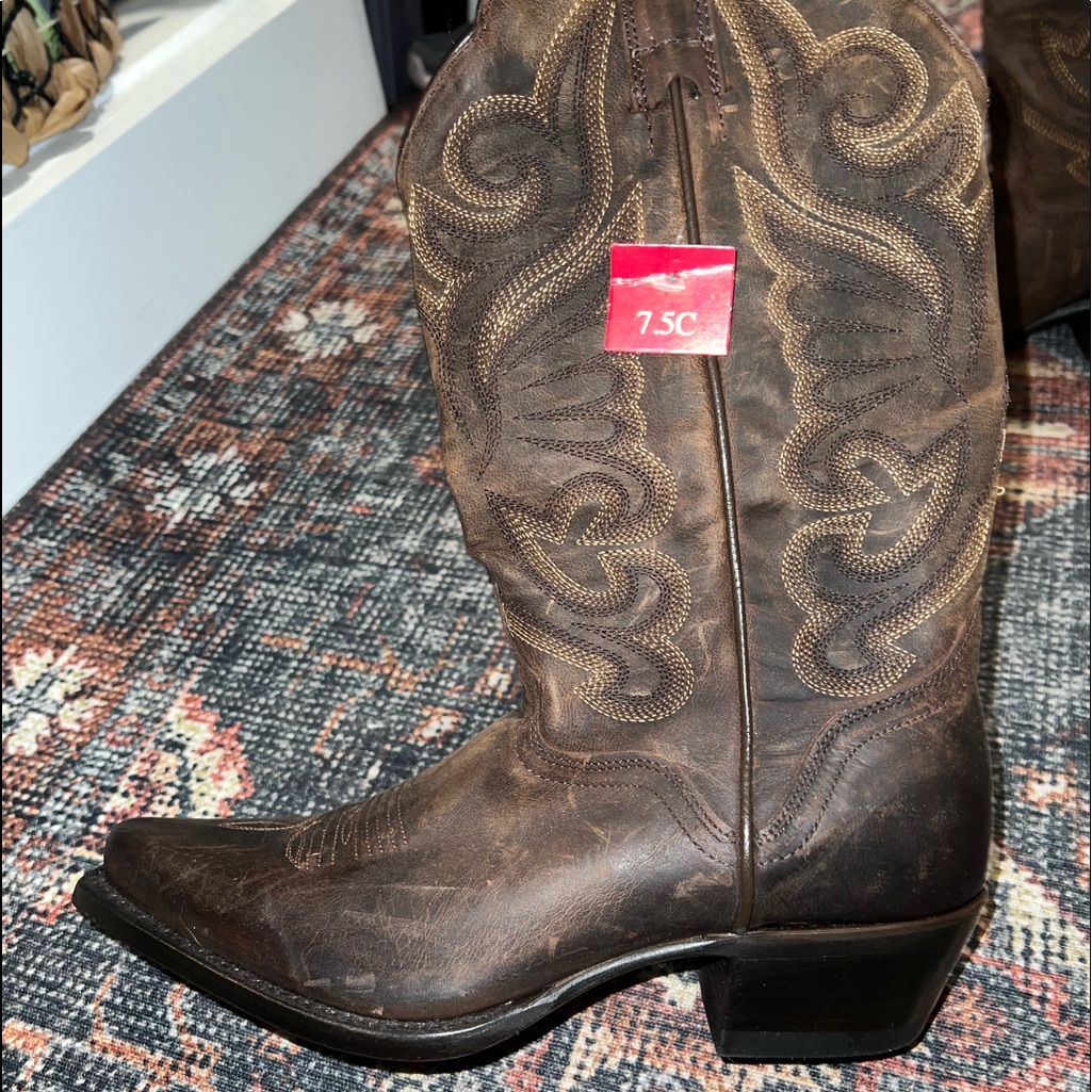 J.B Dillion Brand New Cowboy Boots Size 7.5